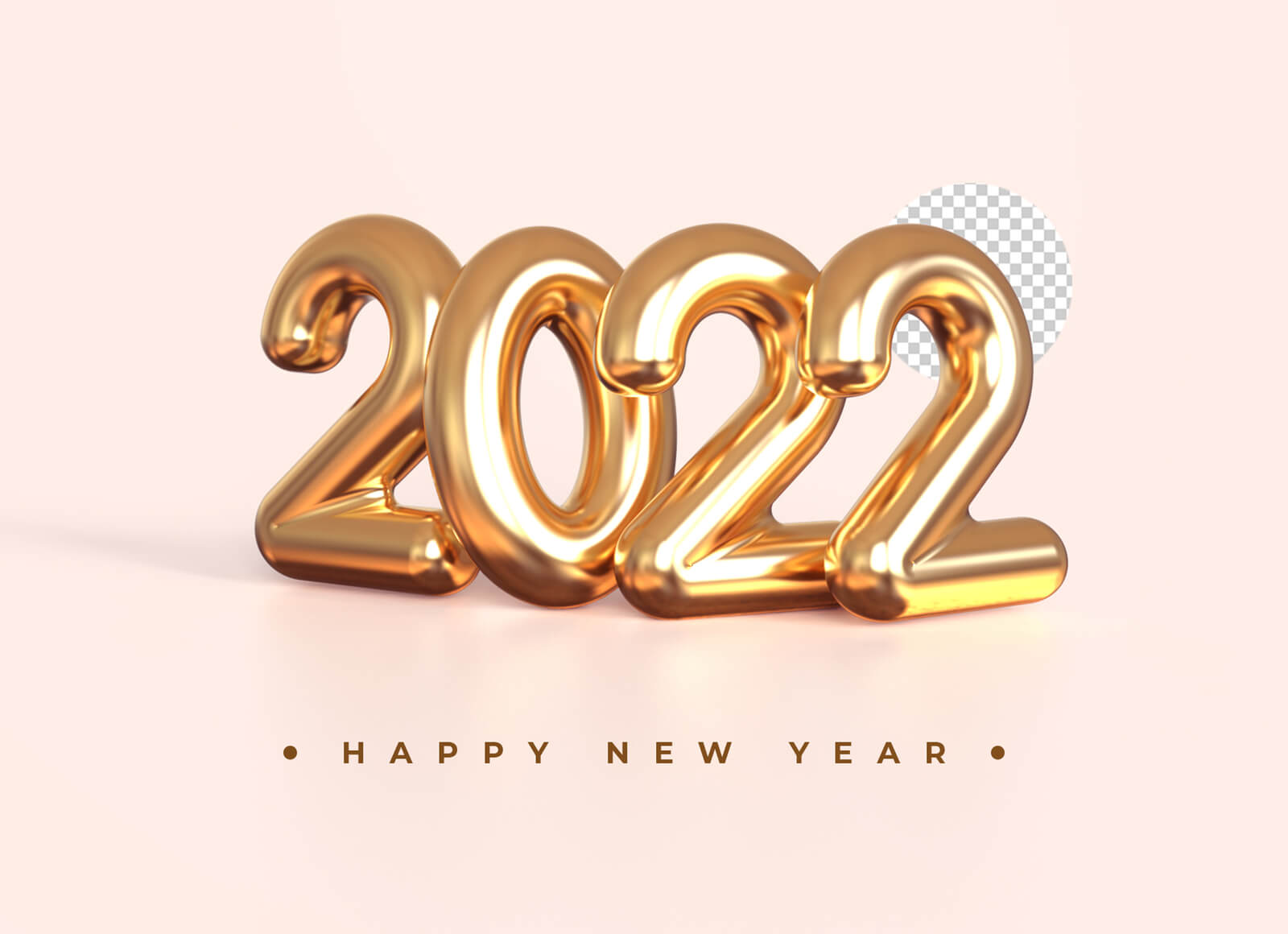 2022 - 3D-текст (PSD)