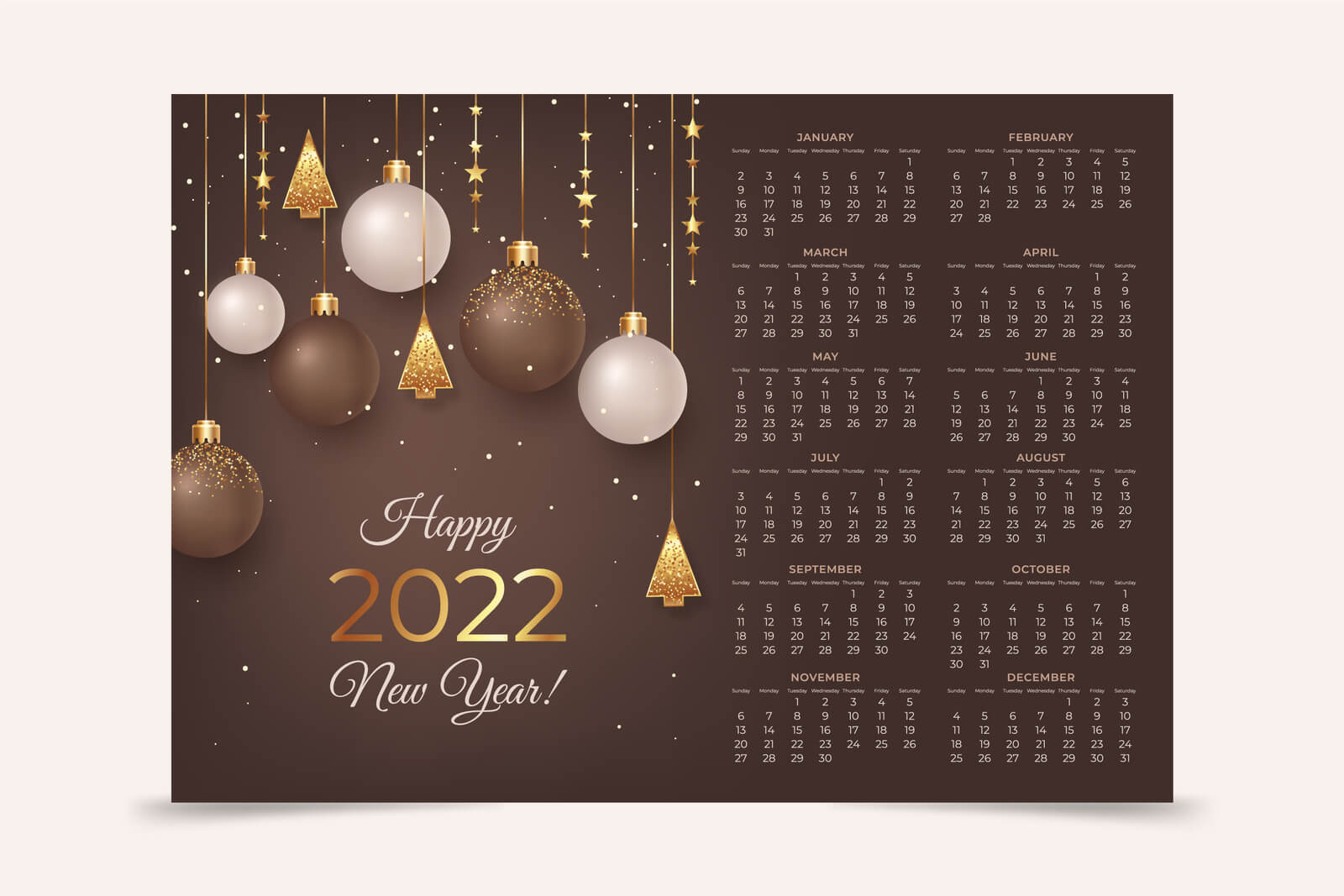 Календари 2022