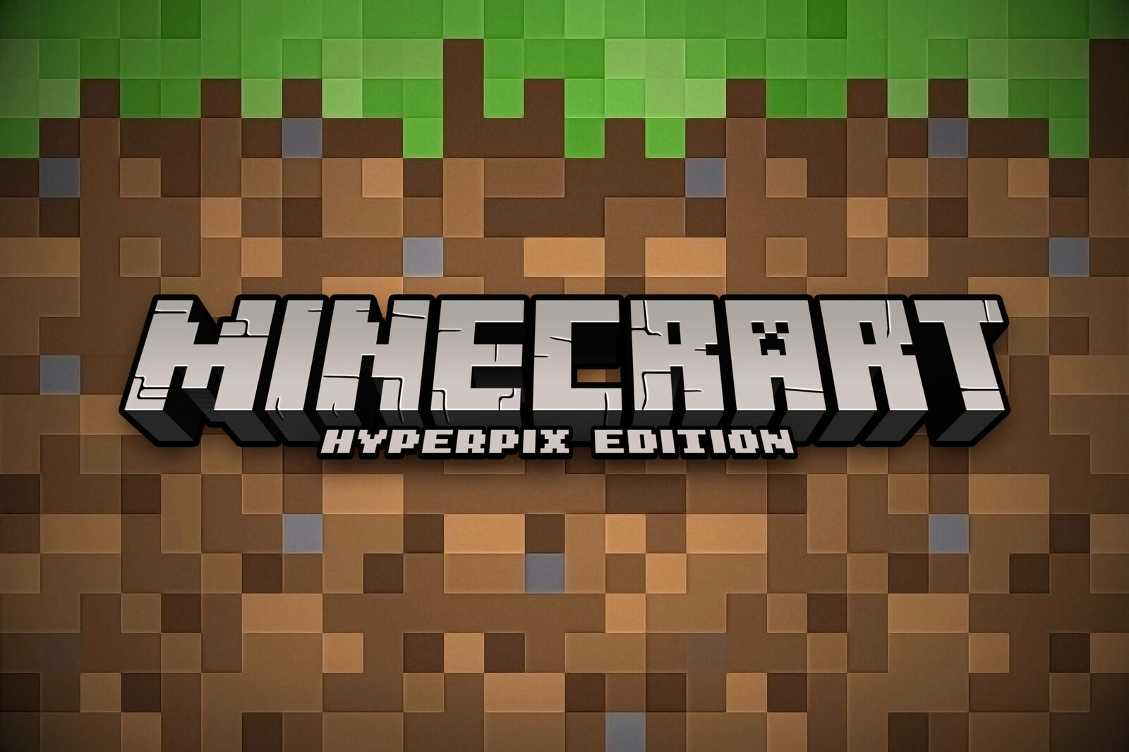 Minecraft - текстовый эффект (PSD)