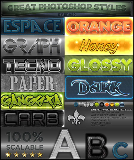 Great Photoshop Styles