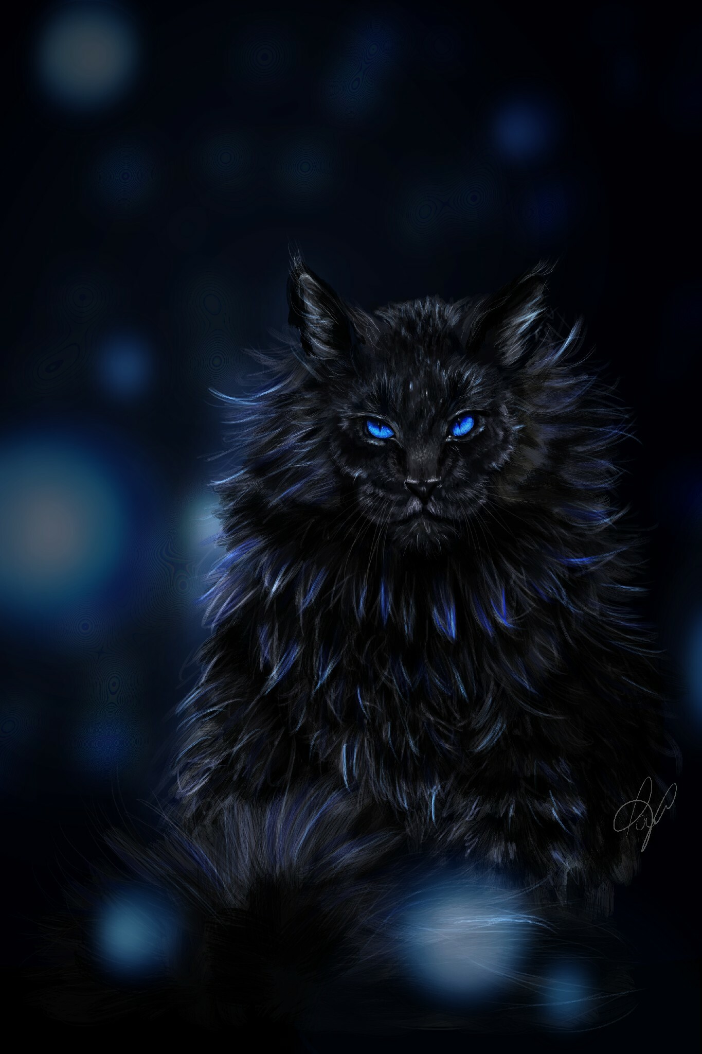 Ana.rabana — фэнтези-художник с необычным стилем