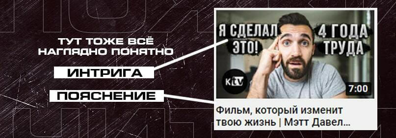 Основные правила хорошего превью