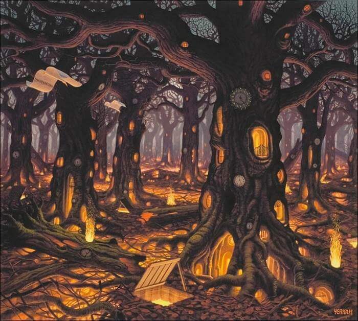 Яцек Йерка (польск.Jacek Yerka, настоящая фамилия Ковальский; род. 1952, Польша) — художник-иллюстратор.