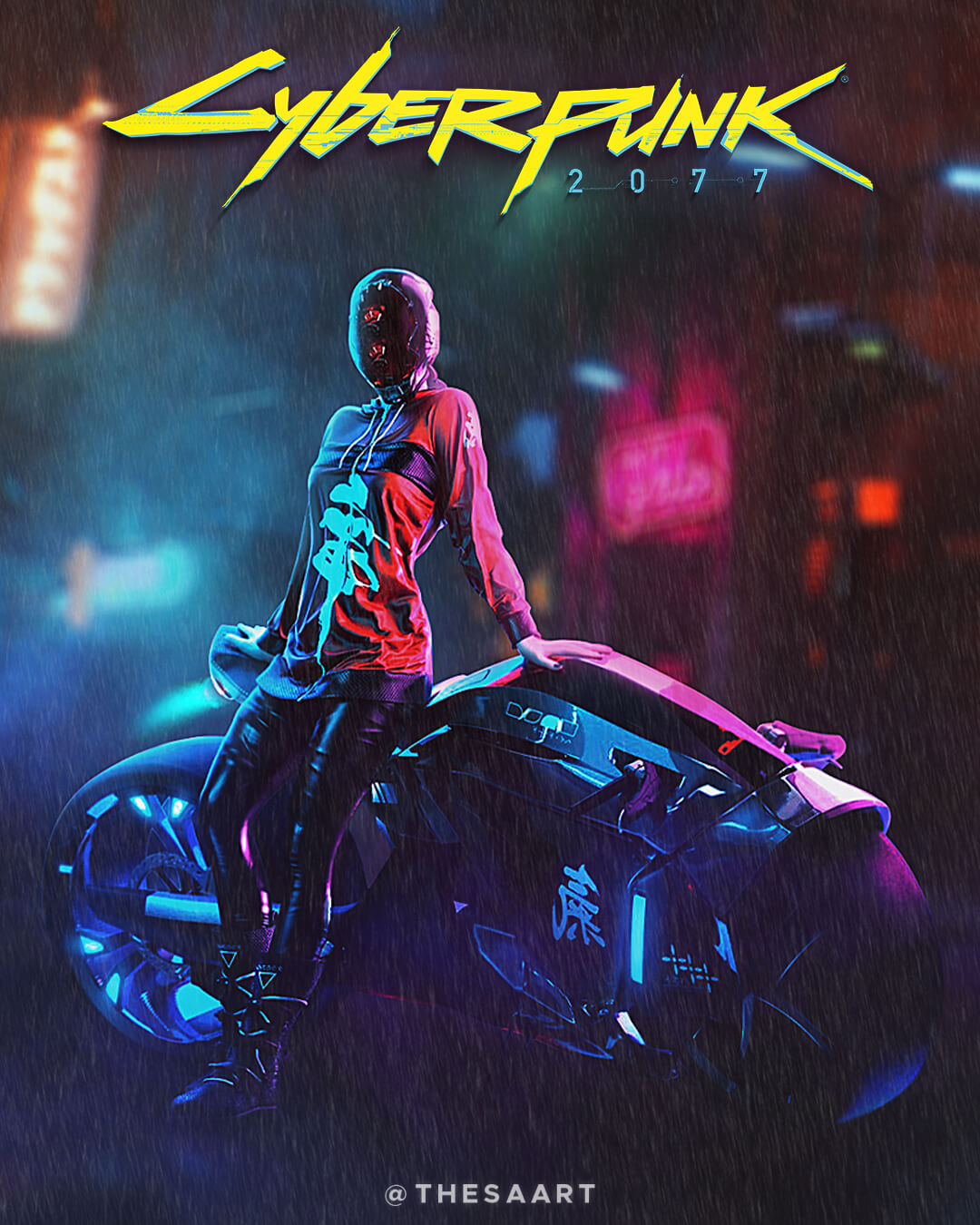 CYBERGIRL | Скоростное искусство (Photoshop)