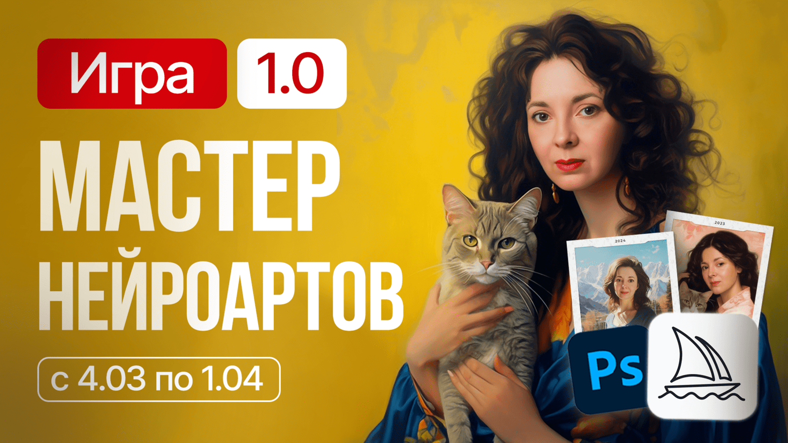 ⚡️ИГРА «МАСТЕР НЕЙРОАРТОВ». Уровень 1. Розыгрыш 15.000₽+
