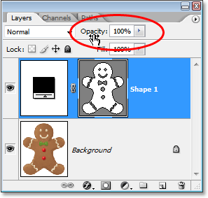 Создание произвольных фигур в Photoshop