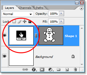 Создание произвольных фигур в Photoshop
